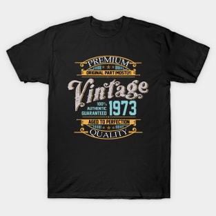 Premium Quality original part (mostly) vintage 1973 T-Shirt